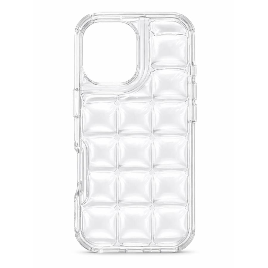 iPhone17 16 15 14 ケース 小物が入る スマホケース ぽこぽこ ぷっくり シャカシャカ クリア 透明 TPU かわいい おはじき デコ 立体  おしゃれ 韓国 耐衝撃  互 | エンパイア | 04