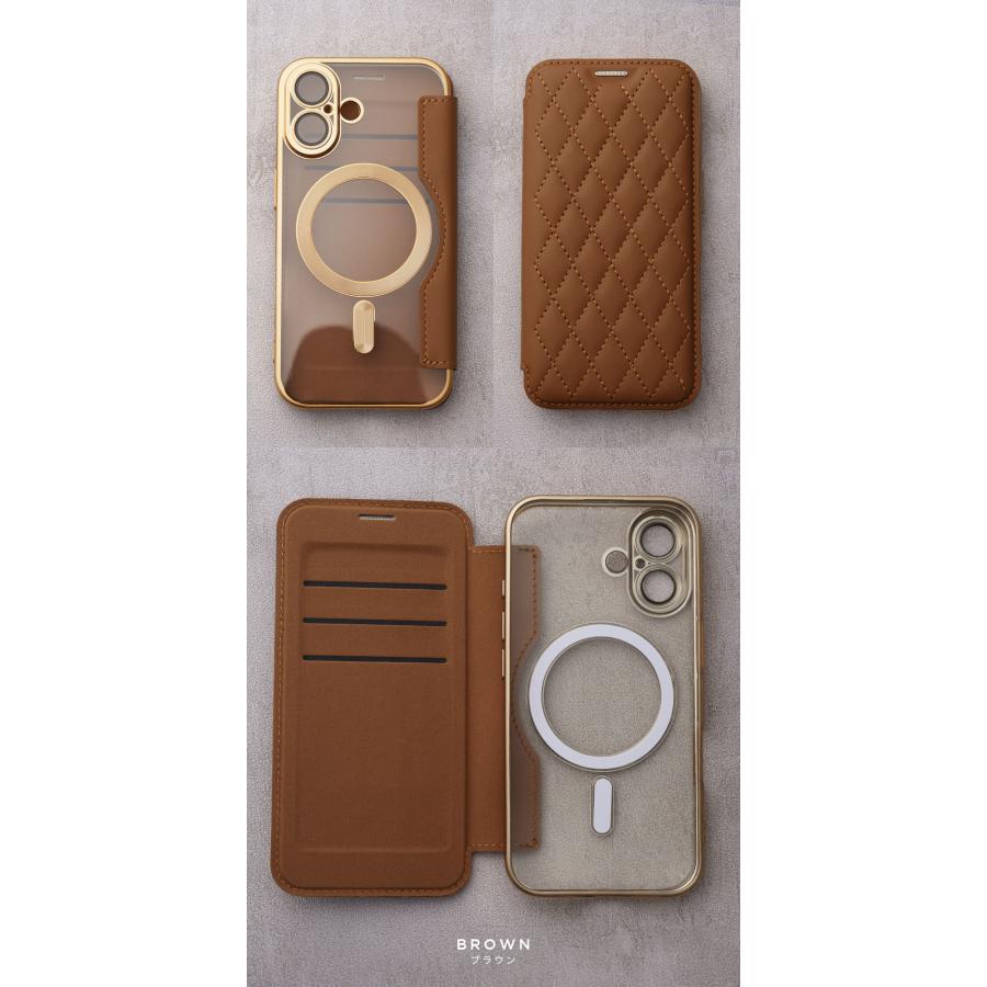 背面クリア Magsafe対応 iPhone16 ケース 手帳型 かわいい クリア iPhone15 ケース iPhone14 ケース iPhone13 ケース iPhone12 ケース iPhone11 pro アイフォン | エンパイア | 14