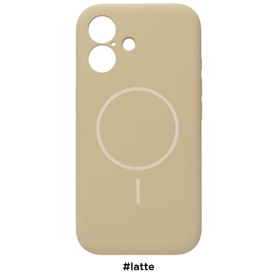 iPhone16 15 ケース MagSafe マグネット シリコン かわいい アイフォン ケース カバー くすみ  シンプル スマホケース ブランド empire | エンパイア | 10