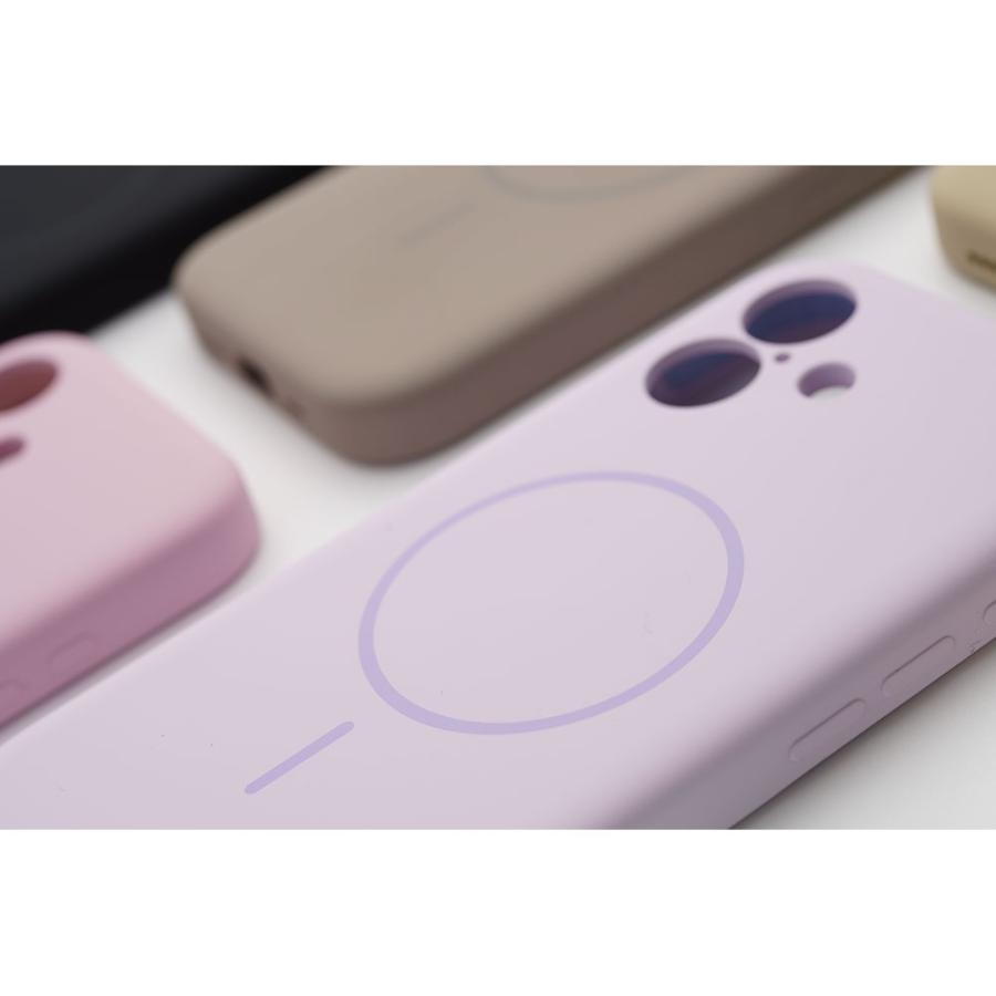 iPhone16 15 ケース MagSafe マグネット シリコン かわいい アイフォン ケース カバー くすみ  シンプル スマホケース ブランド empire | エンパイア | 02
