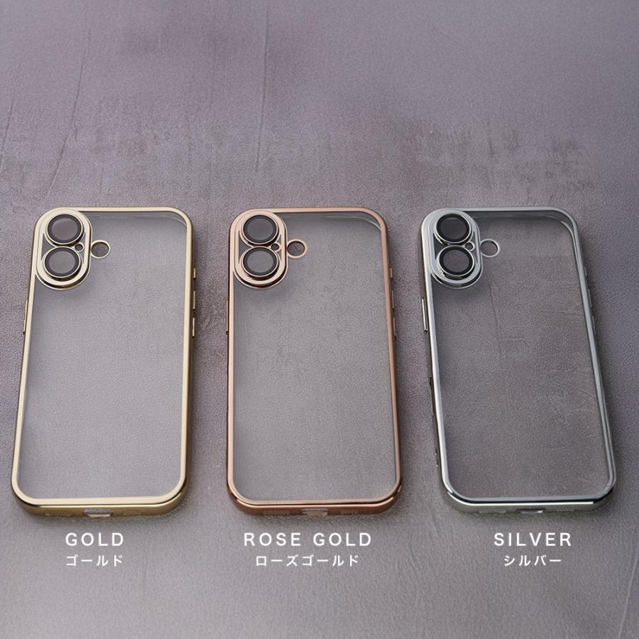 背面クリア iPhone16 ケース クリア カバー レンズ保護 iPhone15 14 13 12 11 SE スマホケース 可愛い おしゃれ キラキラ レディース メンズ 韓国 ブランド | エンパイア | 08