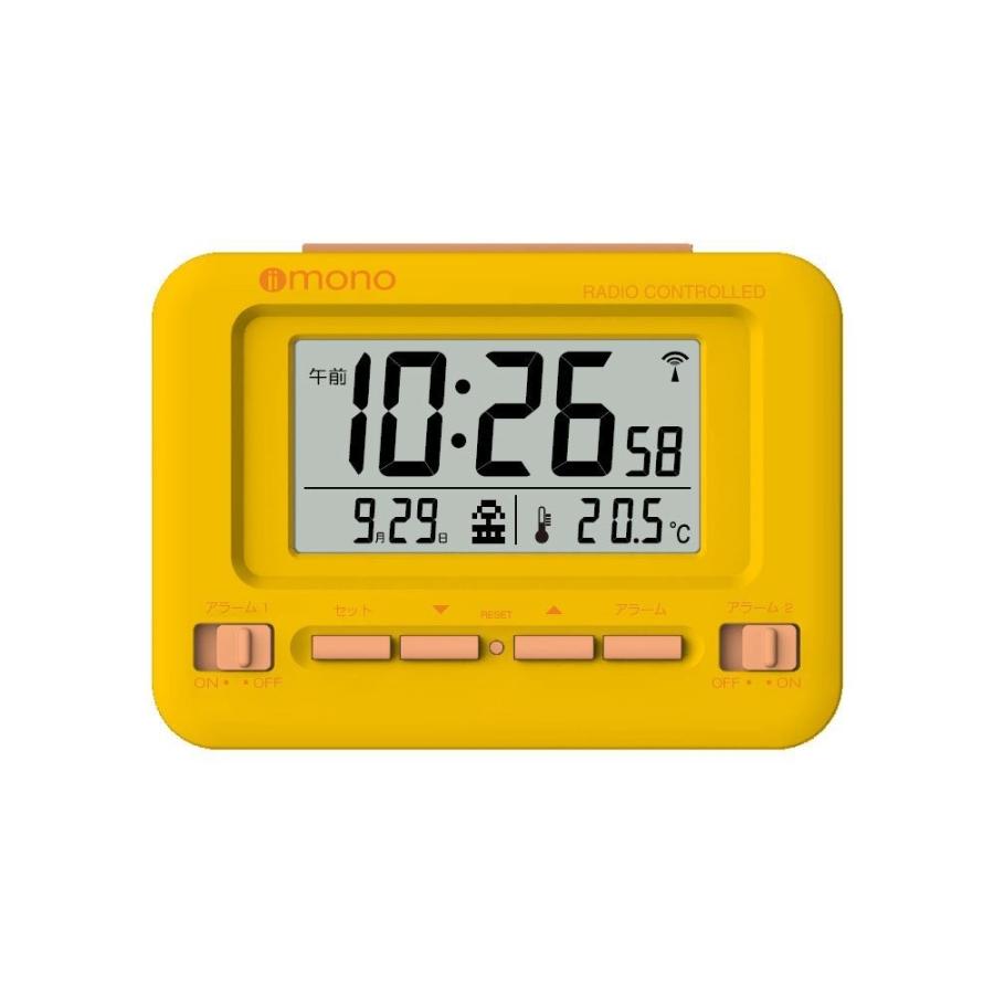 目覚まし時計 電波 デジタル カレンダー 温度 おしゃれ かわいい 推し活 | エンパイア | 05
