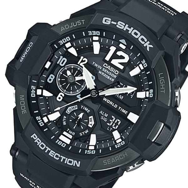 カシオ CASIO G-SHOCK デジアナ メンズ 腕時計 GA-1100-1AJF ブラック 国内正規 ブラック｜empirewatch｜02