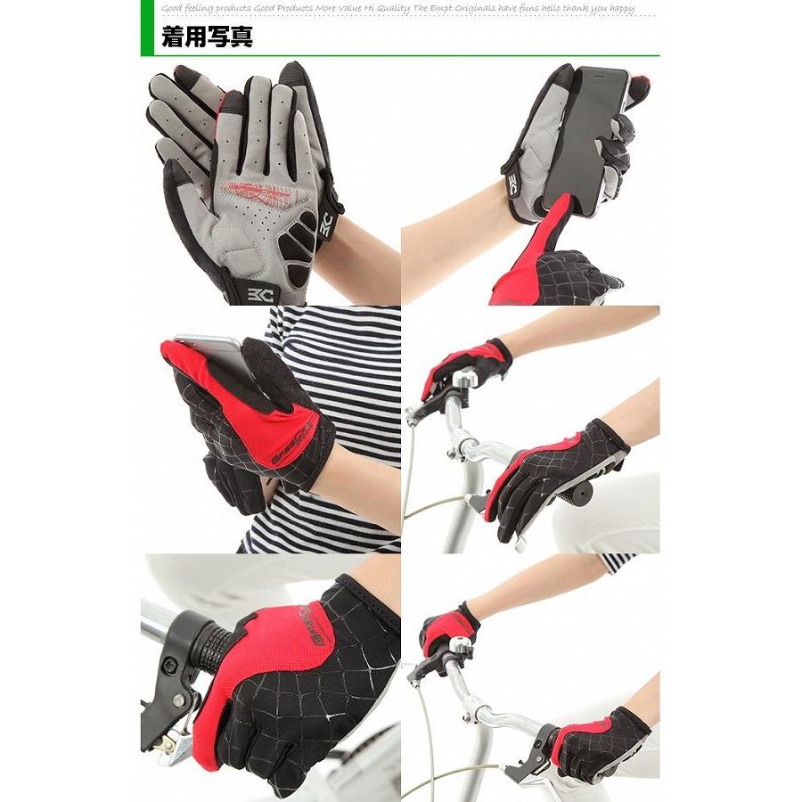 自転車グローブ サイクリンググローブ ロードバイク マウンテンバイク 手袋 トライアスロン グローブ かっ |  | 07