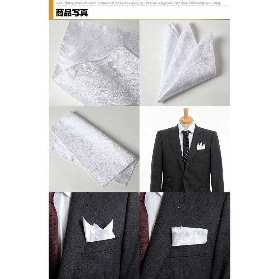 ポケットチーフ チーフ ペイズリー柄 |  | 06