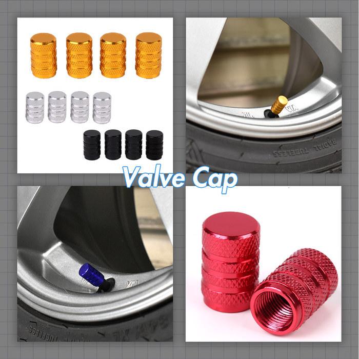 バルブキャップ 丸型 カー用品 自動車アクセサリ  アルミ 自動車用品 タイヤバルブキャップ 自動車タイヤバルブキャップ 汎用品 4個セット 軽量タイプ |  | 18