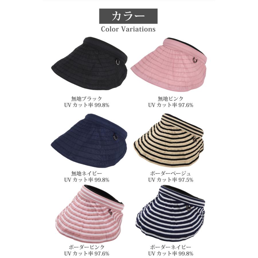 折り畳める サンバイザー uvカット レディースサンバイザー 帽子 日焼け防止サンバイザー バイザー カチューシャタイプ おしゃれ 日除け 日除け帽子  uv |  | 04
