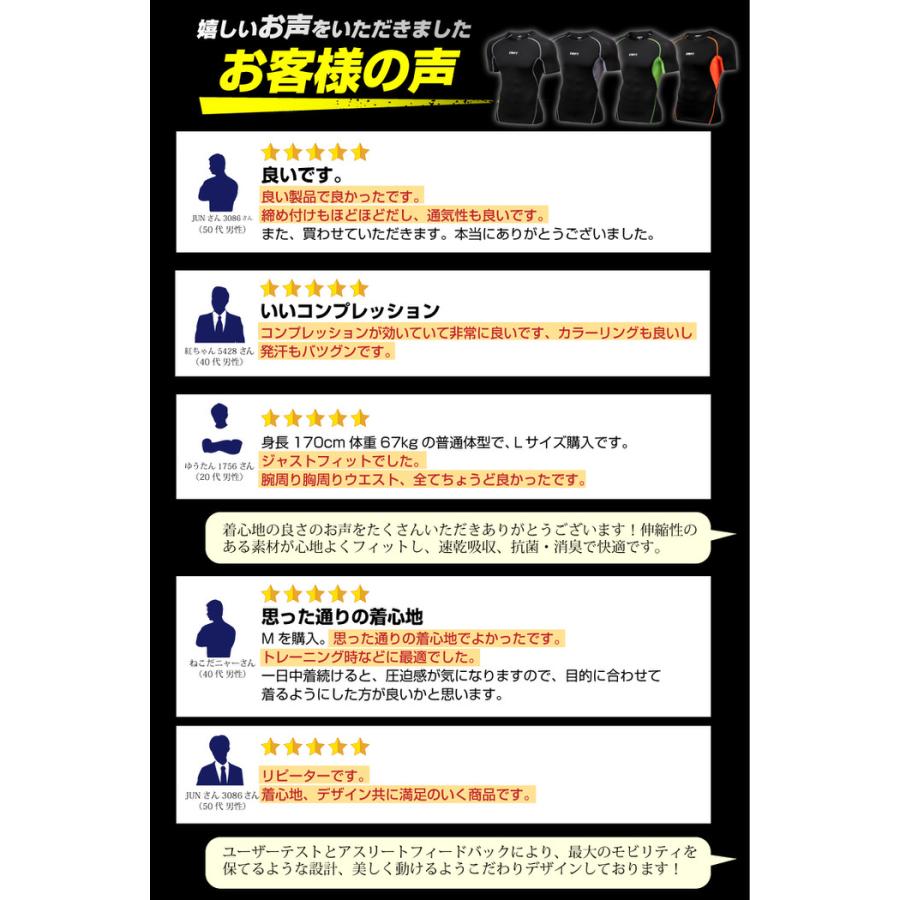 EMPT メンズ コンプレッションウェア コンプレッションインナー 夏用 夏 半袖 Tシャツ おしゃれ 大きいサイズ 小さいサイズ 筋トレ トレーニング ジム スポーツ |  | 18