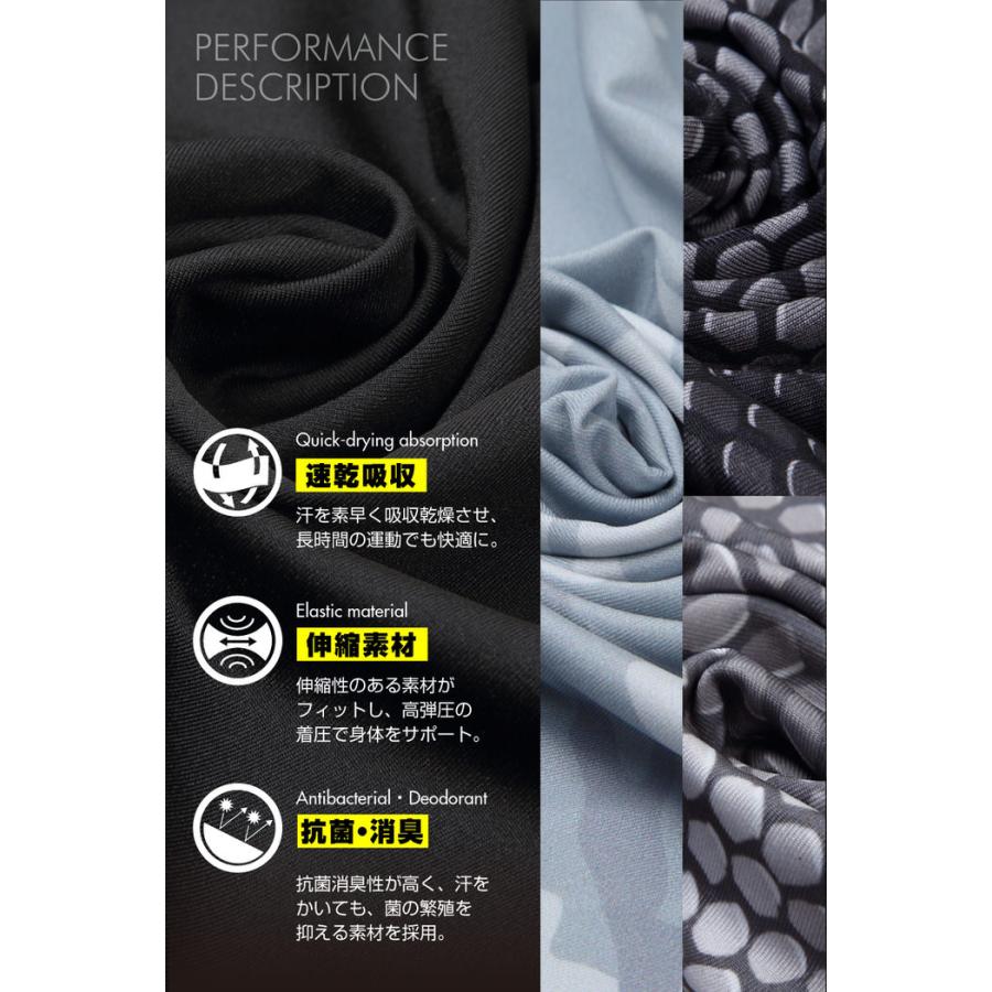 EMPT メンズ コンプレッション ロングタイツ コンプレッションインナー 春 夏 秋 冬 アンダーシャツ アンダーウェア かっこいい 大きいサイズ 小さいサイズ 筋ト |  | 10