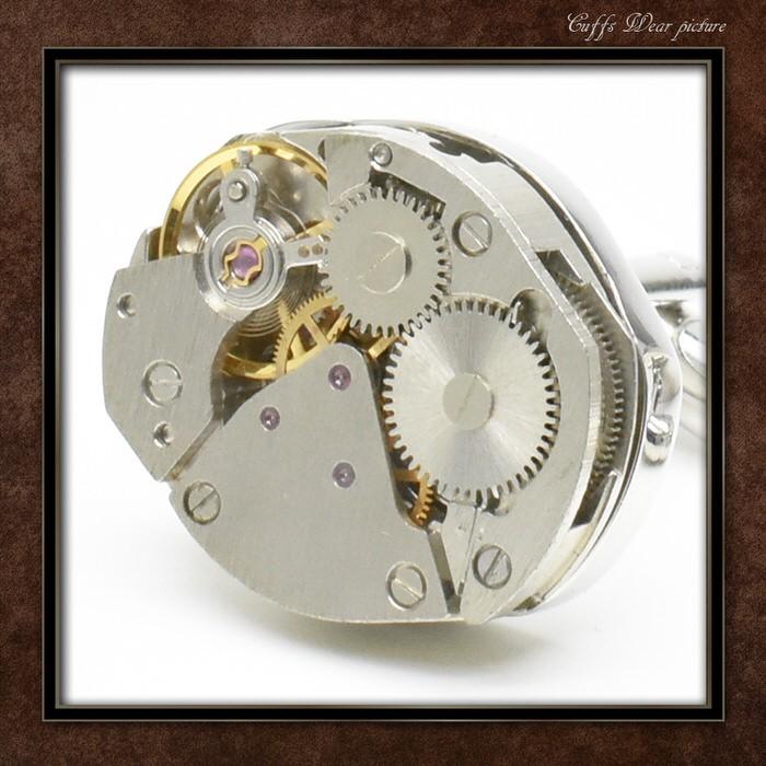 カフス 機械式腕時計風 カフス カフス メンズ 紳士小物 結婚式 ビジネス シャツ プレゼント 旦那 ギフト セット 職場 |  | 04