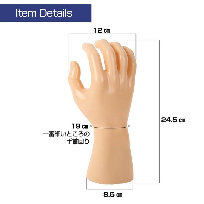 ハンドトルソー ハンドマネキン 手 メンズ ハンド インテリア 店舗 展示 什器 商品撮影 デッサン オブジェ アクセサリー ブレスレット ジュエリー  ショールーム |  | 07