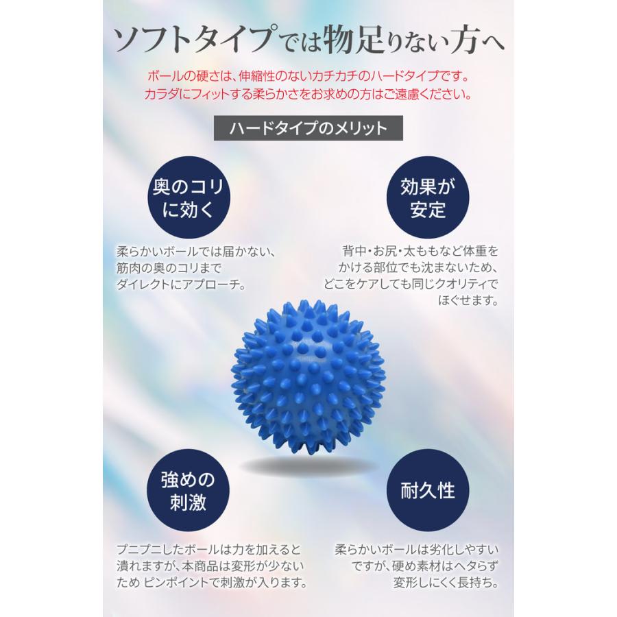 ストレッチボール マッサージボール ストレッチ スポーツ選手 アスリート 施術 イボイボ ハンディ 腰 肩 腕 足 腹 ボール 丸  癒し |  | 03