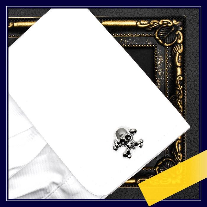 カフス ドクロ 髑髏 カフス メンズ 紳士用 結婚式 スーツ 使い方 プレゼント 父親 お祝い セット 職場 |  | 04