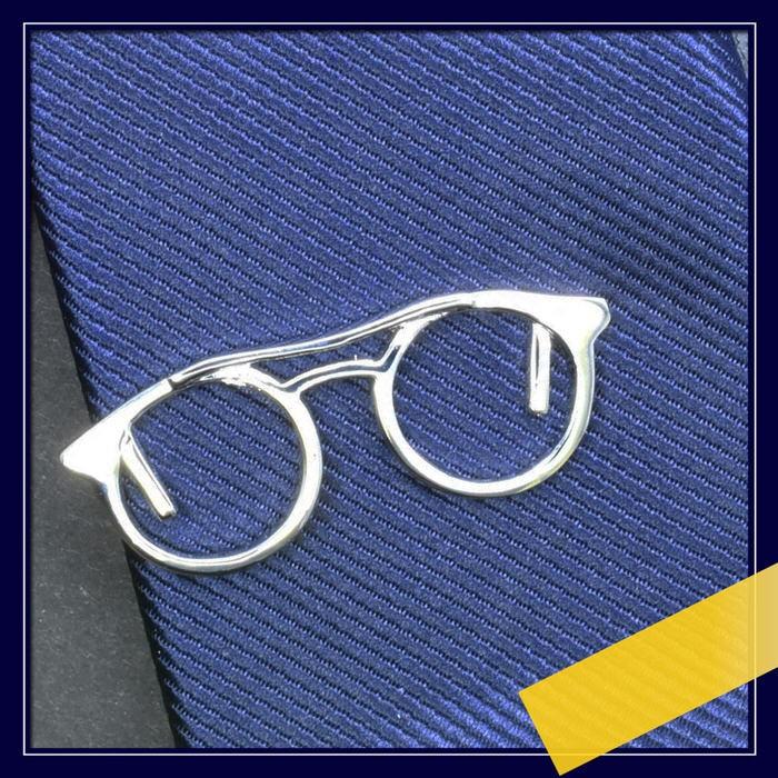 タイピン 眼鏡1 ネクタイピン メンズ 男性 結婚式 パーティー シャツ プレゼント 旦那 贈り物 セット ネクタイ |  | 04