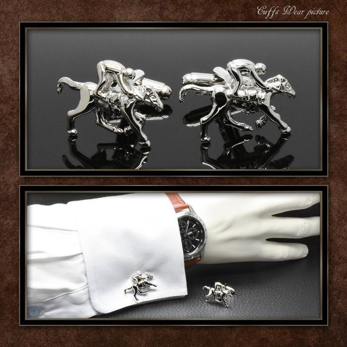 ホースカフス カフス メンズ 紳士小物 結婚式 ビジネス シャツ プレゼント 旦那 ギフト セット 職場 |  | 02