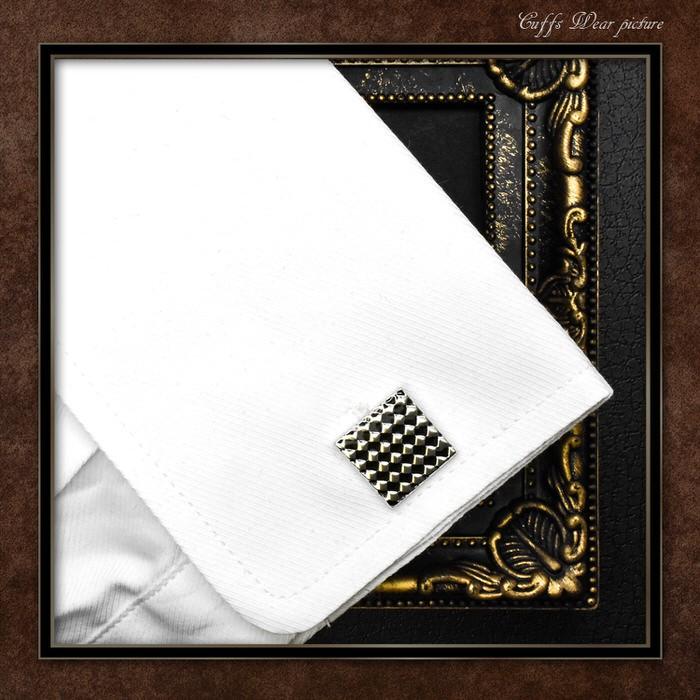 ブロックツートンカフス カフス メンズ 紳士用 結婚式 スーツ 使い方 プレゼント 父親 お祝い セット 職場 |  | 04