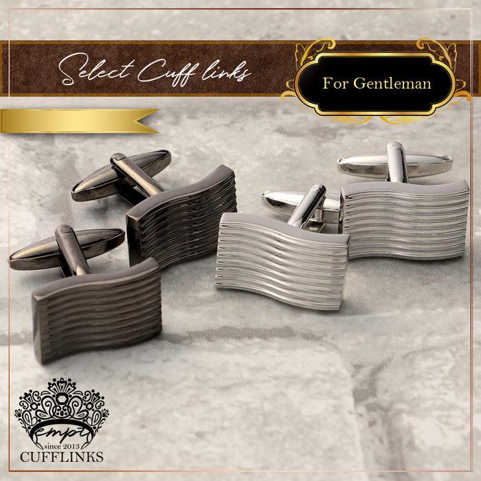 ストライプ パターン デザイン カフス カフスボタン メンズ 男性 結婚式 パーティー シャツ プレゼント 旦那 贈り物  袖 |  | 03