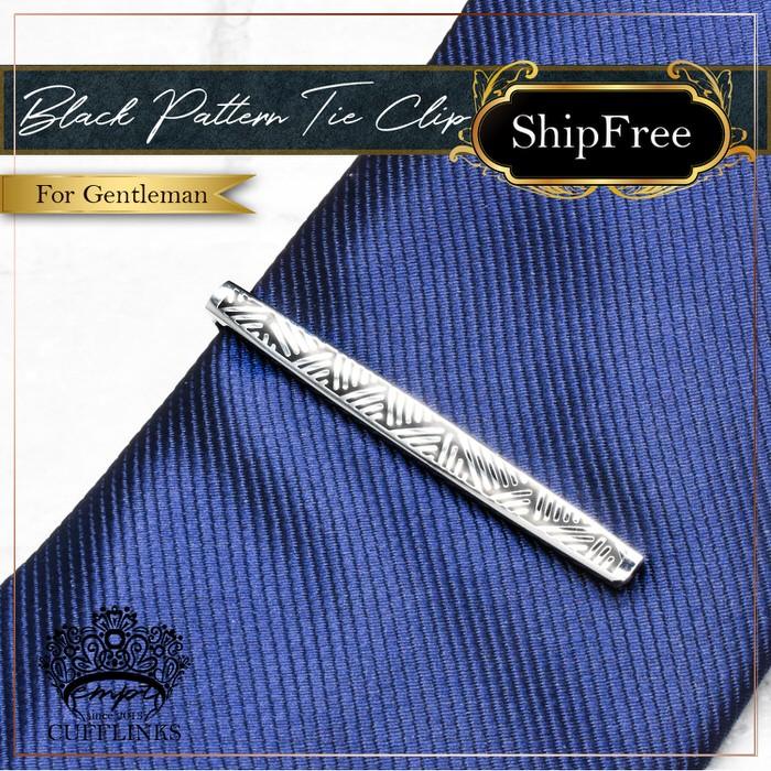 タイピン 幾何学模様 シルバー ブラック カフリンクス メンズ ビジネスマン 結婚式 誕生日 スーツ プレゼント 上司 ギフト セット ダブルカフス |  | 05