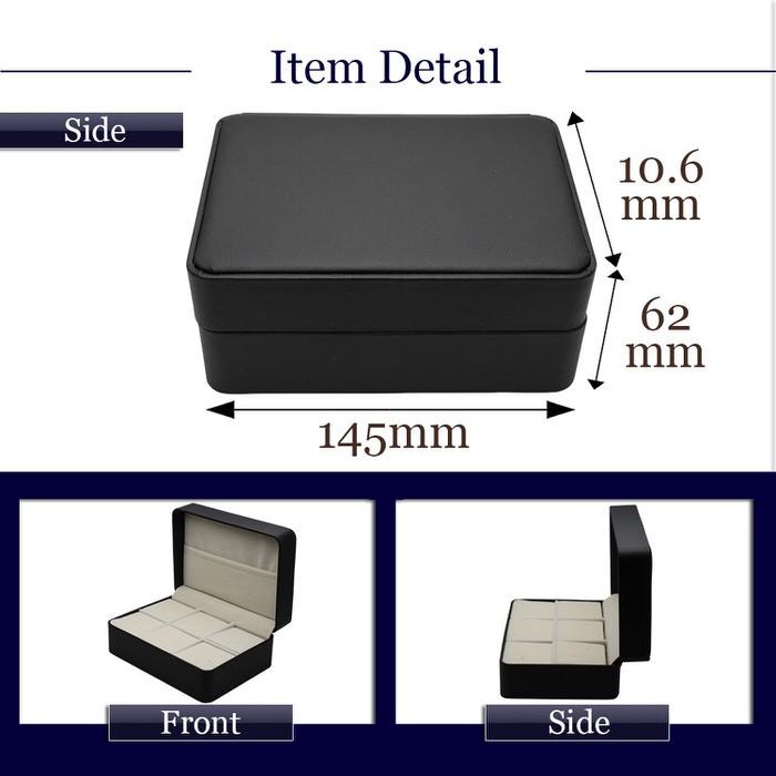 カフス ケース 6セット収納可能 ポケット付 カフスボタン メンズ 男性用 結婚式 冠婚葬祭 シャツ プレゼント 同僚 就職祝い セット 袖 |  | 03