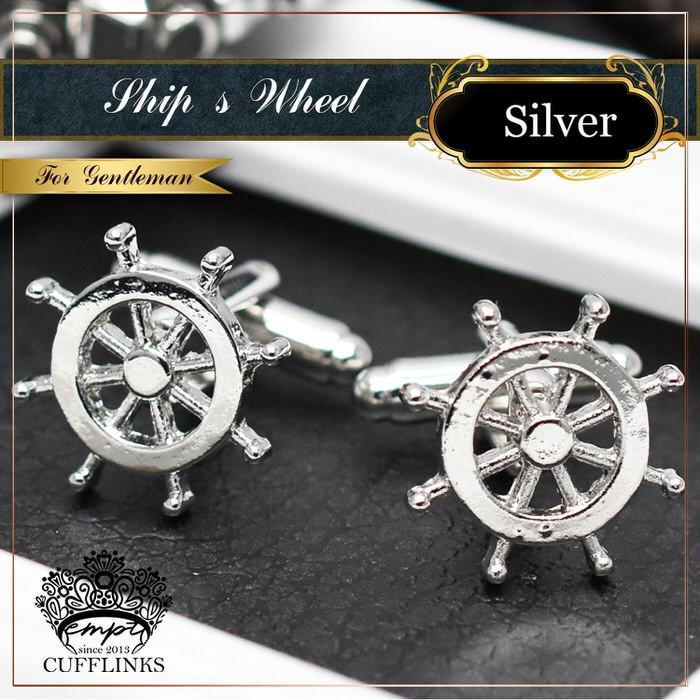 カフス 打輪 船 船 海 モチーフ カフスボタン カフスリンクス メンズ 男 結婚式 誕生日 使い方 プレゼント 彼氏 人気 セット Cuffs | 