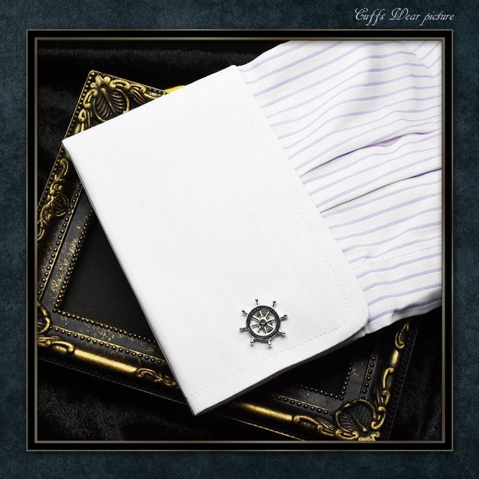 カフス 打輪 船 船 海 モチーフ カフスボタン カフスリンクス メンズ 男 結婚式 誕生日 使い方 プレゼント 彼氏 人気 セット Cuffs |  | 04