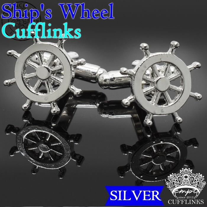 カフス 打輪 船 船 海 モチーフ カフスボタン カフスリンクス メンズ 男 結婚式 誕生日 使い方 プレゼント 彼氏 人気 セット Cuffs |  | 06