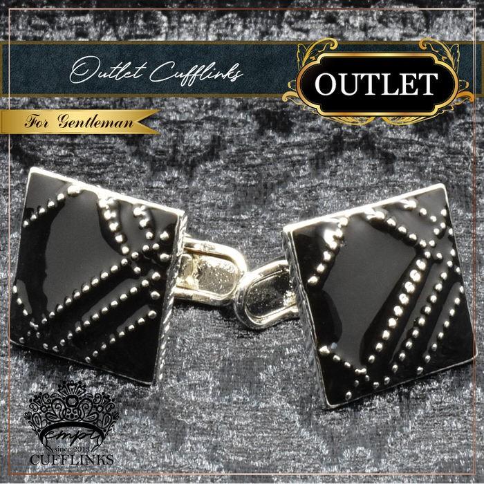 ブラック ドット ストライプ カフス カフスリンクス メンズ 男 結婚式 誕生日 使い方 プレゼント 彼氏 人気 セット Cuffs |  | 05