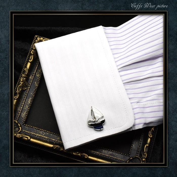 カフス ヨット 船 海 モチーフ カフス メンズ 紳士用 結婚式 スーツ 使い方 プレゼント 父親 お祝い セット 職場 |  | 04
