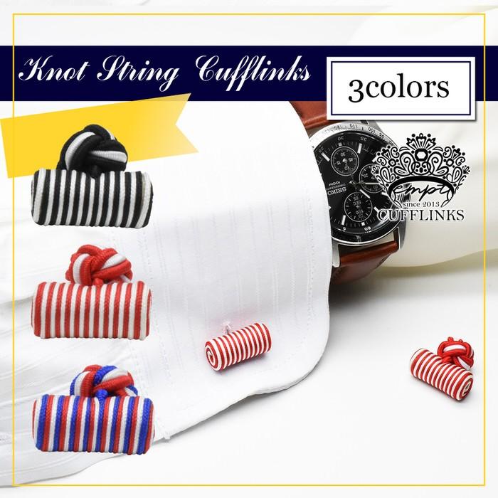 ラバーカフス ノットカフス 棒 カフスリンクス メンズ 紳士 結婚式