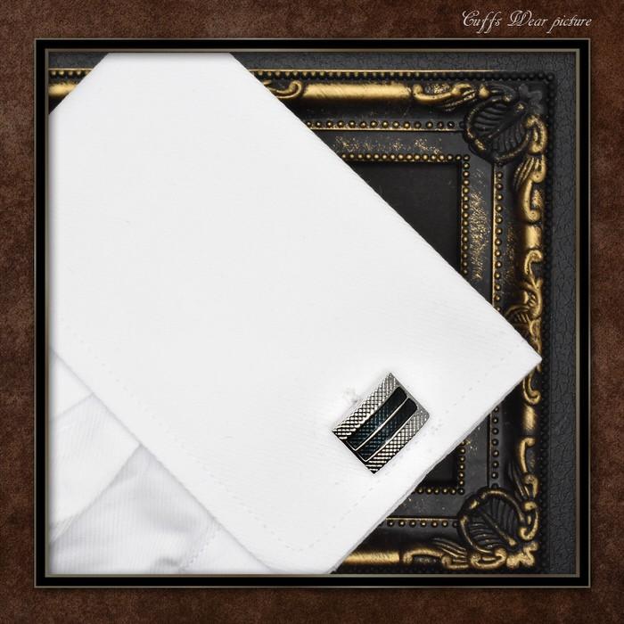 スクエアスタイリッシュデザインカフス カフスボタン メンズ 男性用 結婚式 冠婚葬祭 シャツ プレゼント 同僚 就職祝い セット 袖 |  | 04