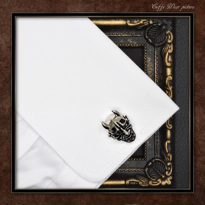 般若カフス カフスリンクス メンズ 男 結婚式 誕生日 使い方 プレゼント 彼氏 人気 セット Cuffs |  | 04