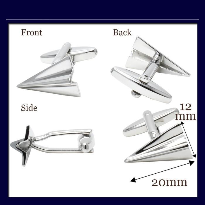 紙飛行機カフス カフス メンズ 紳士小物 結婚式 ビジネス シャツ プレゼント 旦那 ギフト セット 職場 |  | 03