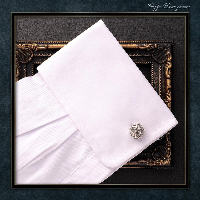 カフス 編込 ボール 丸 シルバー 銀  カフスボタン カフリンクス カフスリンクス カフス かっこいい メンズ スーツ 結婚式 オシャレ 豪華 ラグジュアリー お洒落 |  | 05