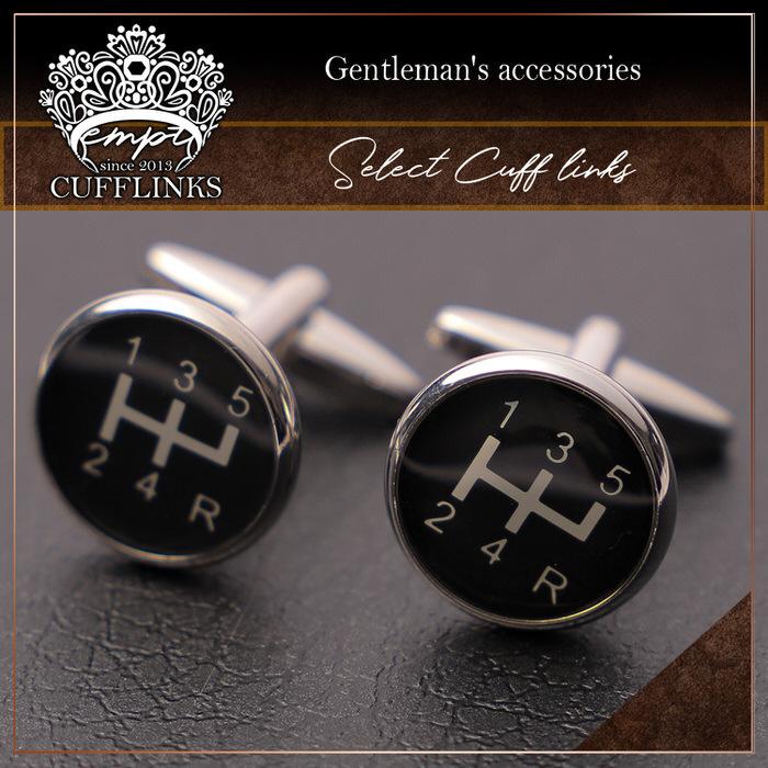 カフス サークル マニュアル MT 5速 スポーツカー シフトノブ シルバー 銀  カフス カフスボタン カフリンクス カフスリンクス レーサー メンズ シャツ 結婚式 |  | 01