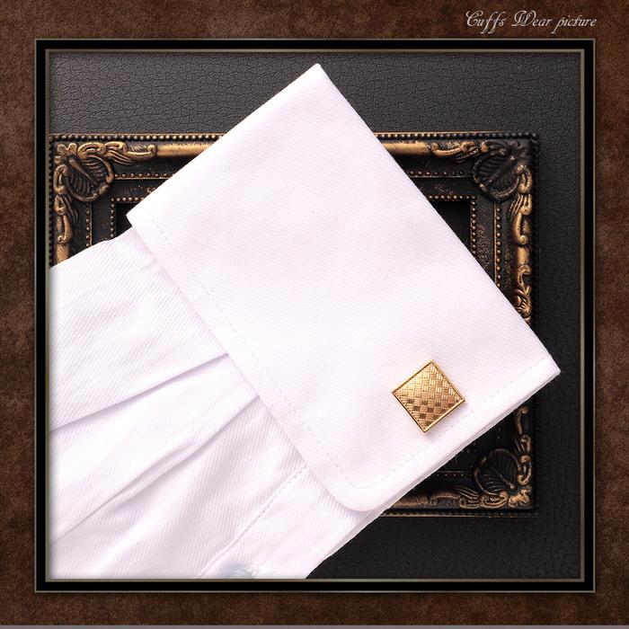 カフス スクエア ゴールド パターン 模様 金  カフス カフスボタン カフリンクス カフスリンクス かっこいい メンズ シャツ 結婚式 かっこいい 豪華 ラグジュア |  | 05