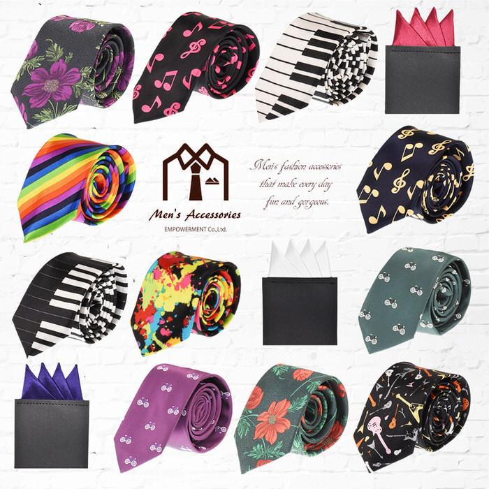 ネクタイ ナロー 楽譜 黒 ブラック x 白 ホワイト ミュージック 結婚式 ギフト 衣装 プレゼント 父の日 ビジネスマン 制服 スーツ シャツ 紳士 |  | 08