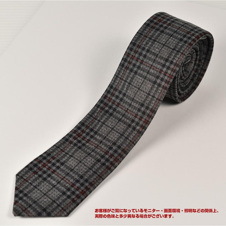 ネクタイ ナロータイ ファブリック グレー チェック 高級感 ギフト 衣装 プレゼント 父の日 ビジネスマン 制服 スーツ シャツ 紳士 お洒落 |  | 06