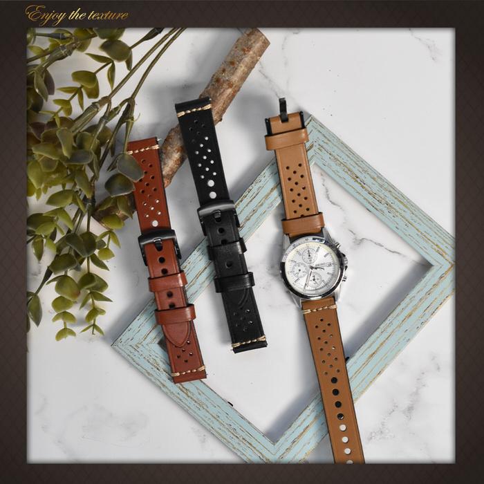 時計ベルト パンチング レザー 時計 メンズ 交換 替えバンド パンチング 男性 ビジネス かっこいい ギフト  18mm 20mm 22mm |  | 08