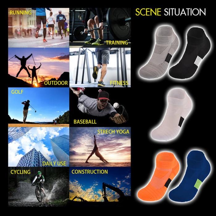 スポーツソックスレディース ソックス マラソン ランニング ジョギング 部活 トレーニング 筋トレ ベーシック 抗菌  ストレッチ |  | 13