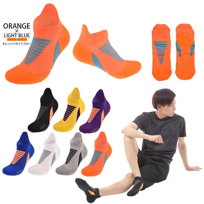 スポーツソックスメンズ ソックス マラソン ランニング ジョギング 部活 トレーニング 筋トレ ベーシック 抗菌  ストレッチ |  | 12