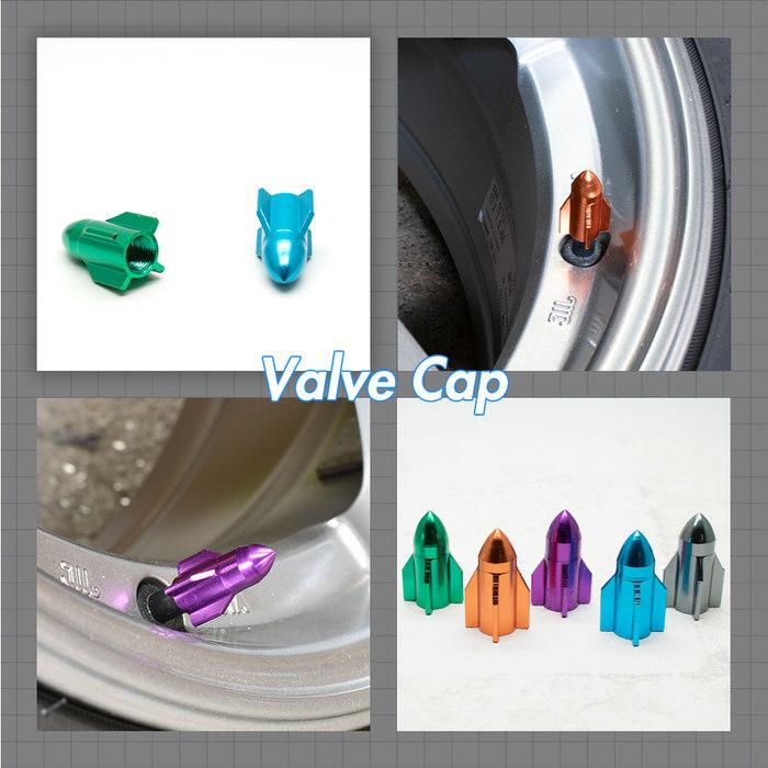 ミサイル型 自転車 バルブキャップ ※4個セット※ タイヤ マウンテンバイク MTB 自転車アクセサリー 部品 交換 自転車用品 カスタム おしゃれ  ドレスアップ |  | 13