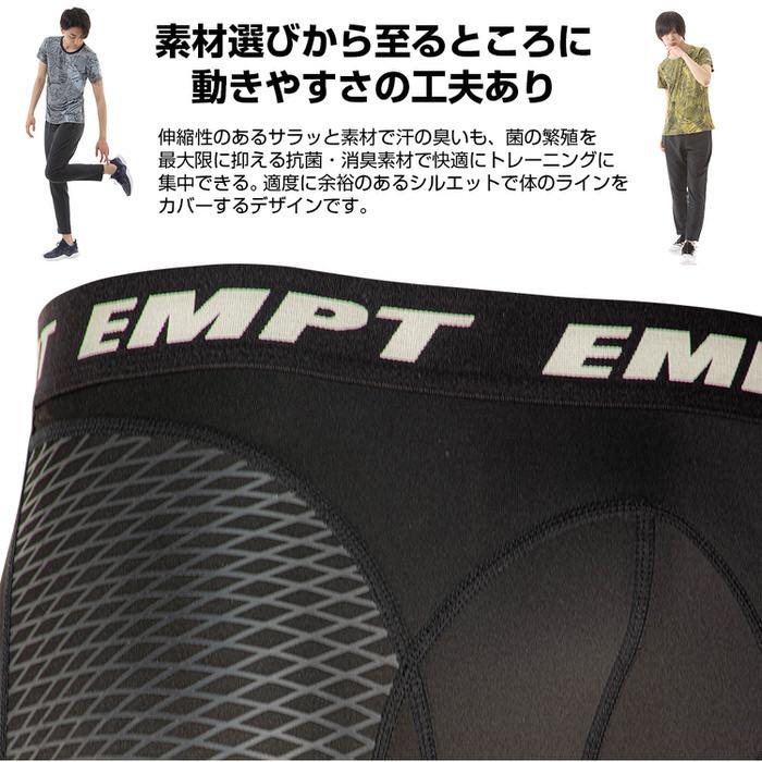 EMPT コンプレッション スパッツ 夏用 トレーニング ストレッチ 筋トレ かっこいい ランニングタイツ ジム マラソン ランニングタイツ  マラソン |  | 07