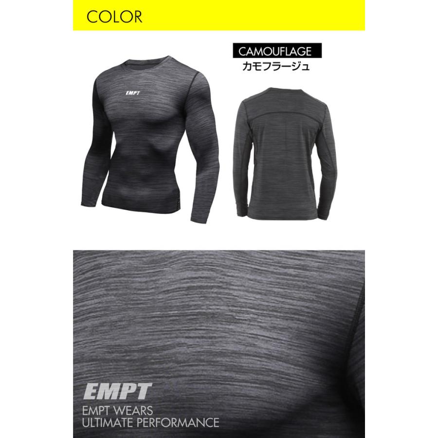 EMPT ロング Tシャツ コンプレッションウェア 迷彩 2 男性 スポーツ 男 アンダーシャツ アンダーウェア ストレッチ インナー 速乾 吸汗  ポリ |  | 11