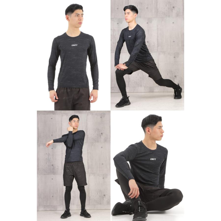 EMPT ロング Tシャツ コンプレッションウェア 迷彩 3 男性 スポーツ 男 アンダーシャツ アンダーウェア ストレッチ インナー 速乾 吸汗  ポリ |  | 12
