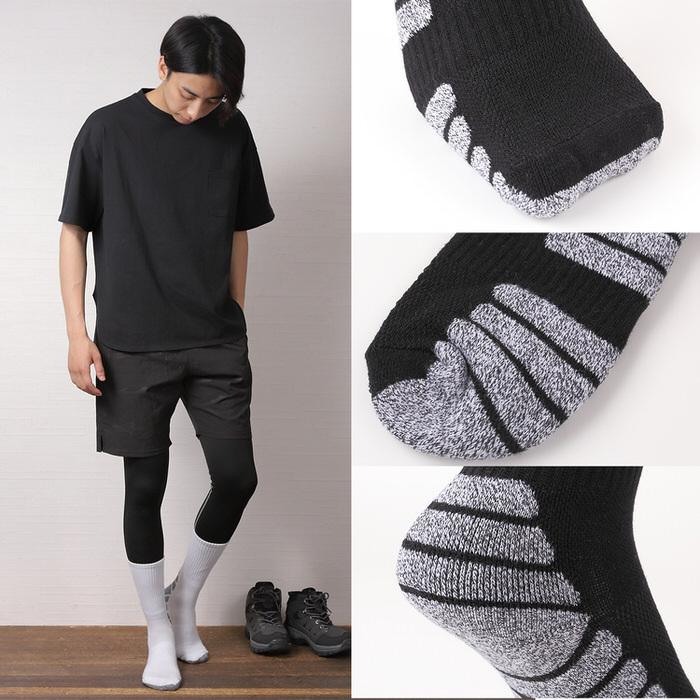 登山 トレッキング ソックス 靴下 2 ハイキング くつ下 メンズ レディース ユニセックス スポーツ スポーツソックス 吸汗 蒸れない  着圧 |  | 12