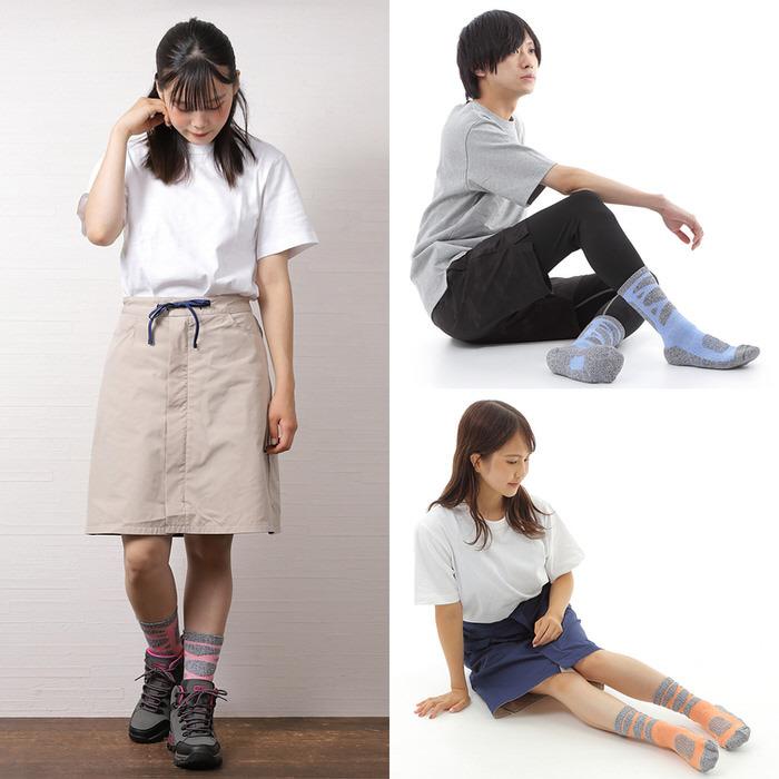 登山 トレッキング ソックス 靴下 4 スノーボード アウトドア 厚手 冬 メンズ ユニセックス 吸汗 着圧 ウィンタースポーツ  吸湿 |  | 13