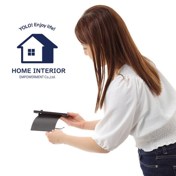 トイレットペーパーホルダー トイレ モダン DIY 1連 収納 飾り棚 棚付き スマホテーブル スマートフォン  お洒落 |  | 14