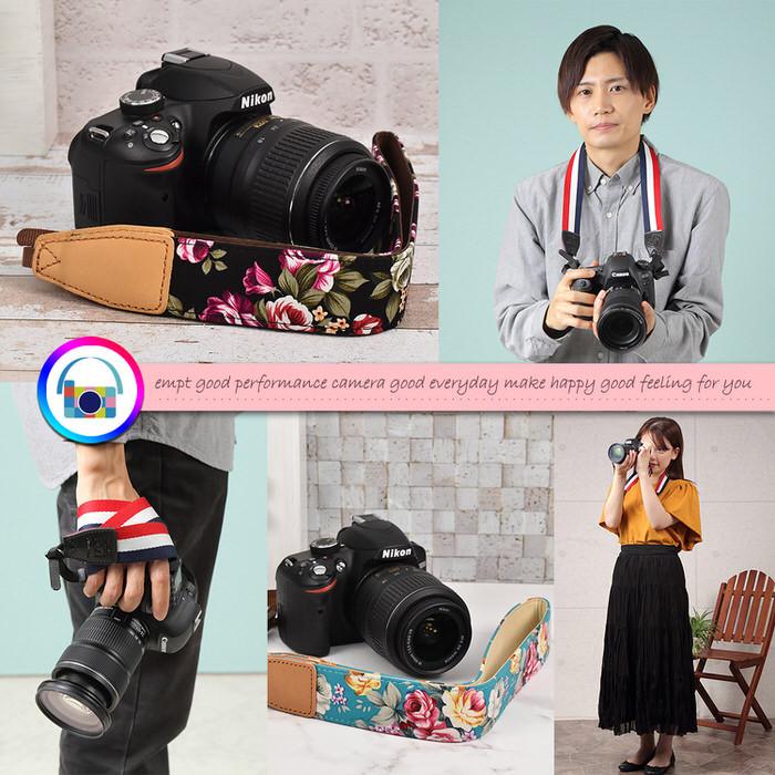 花柄 フラワー カメラストラップ ストラップ 上級者 おすすめ 一押し いちおし カメラベルト お洒落 シンプル デザイン  撮影 |  | 07