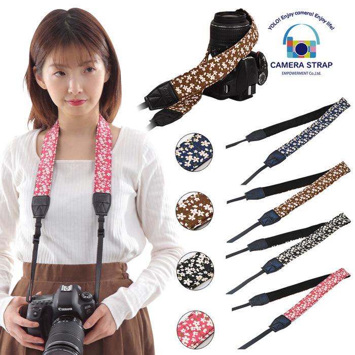 カメラストラップ 花柄 フラワー ストラップ 子供 キッズ 高品質 耐久性 プロ 初心者 中級者 上級者  一押し |  | 13