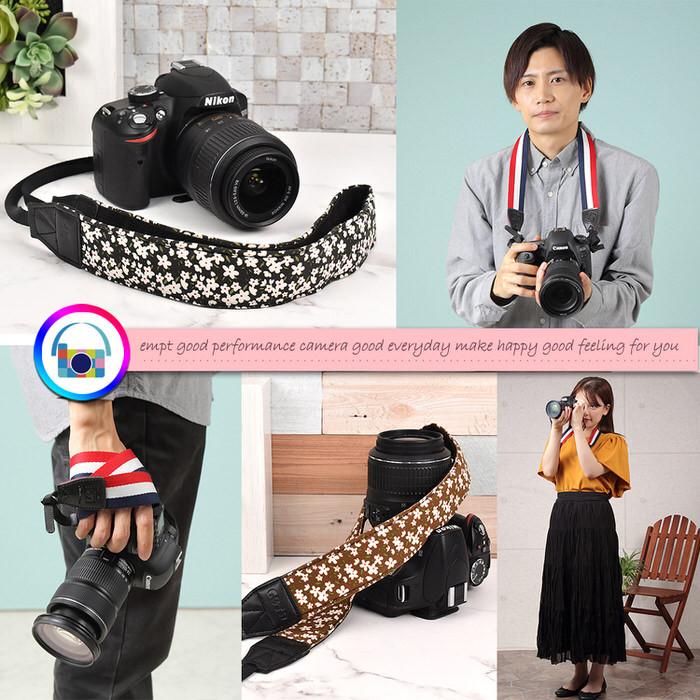カメラストラップ 花柄 フラワー ストラップ 子供 キッズ 高品質 耐久性 プロ 初心者 中級者 上級者  一押し |  | 07